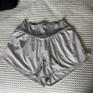 Aerie White Athletic Shorts